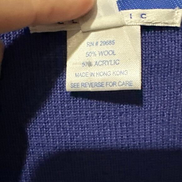 Pendleton Long Wool Blend Cardigan Medium - Picture 3 of 5